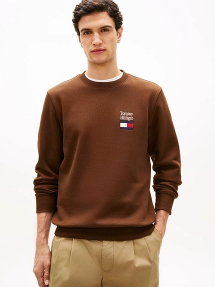 Moletom Embro Flag Sweatshirt - Tommy Hilfiger