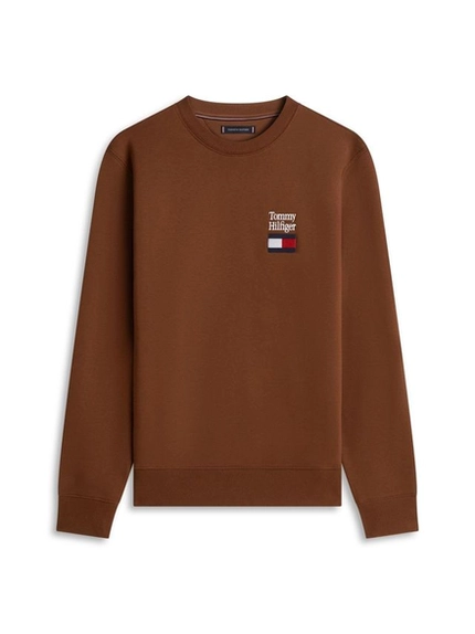 Moletom Embro Flag Sweatshirt - Tommy Hilfiger