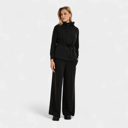 Calça Com Nervuras E Bolso Lateral - JAB