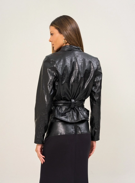 Casaco Feminino Com Cinto Trench Coat - Open