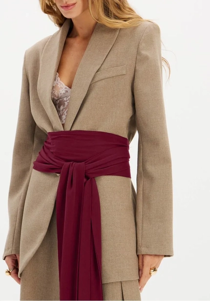 Blazer Oversized De Alfaiataria - Myft