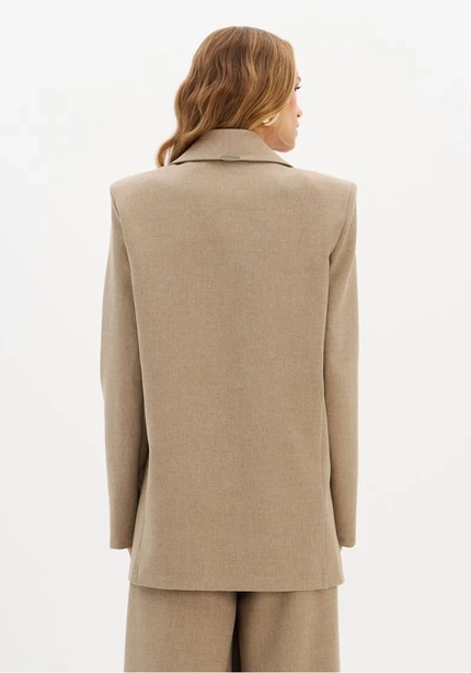 Blazer Oversized De Alfaiataria - Myft