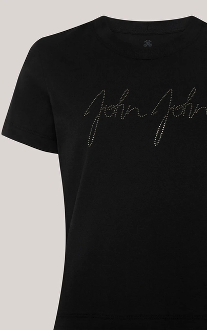 Camiseta Justa Bright Preto - John John