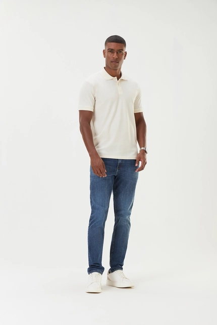 Camisa Polo Regular Malha Egito - Invicci