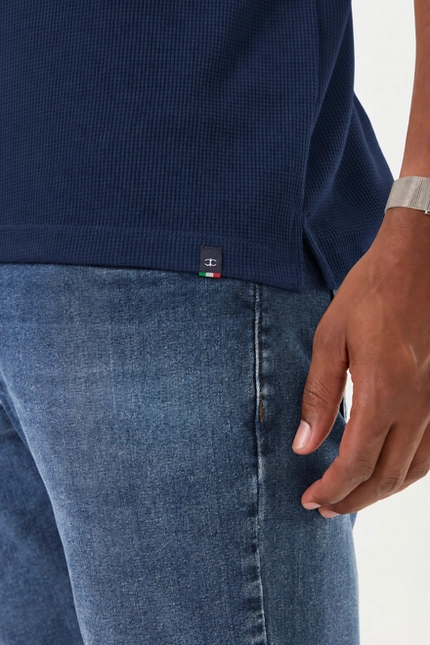 Camisa Polo Regular Malha Egito - Invicci