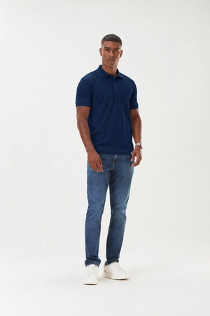 Camisa Polo Regular Malha Egito - Invicci