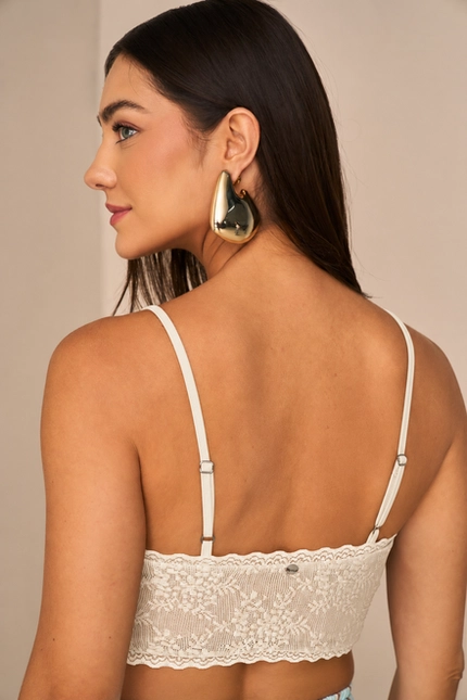 Top de Alças Rendado – Yexx