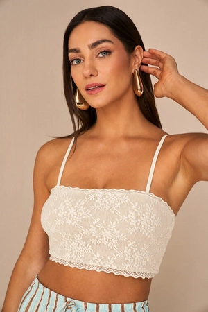 Top de Alças Rendado – Yexx