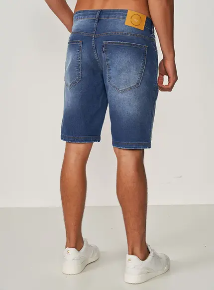 Bermuda Jeans Reta - Colcci