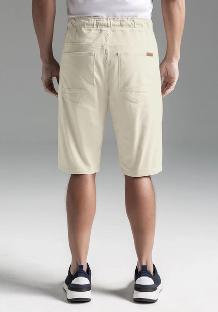 Bermuda Jogger em Sarja – Hangar