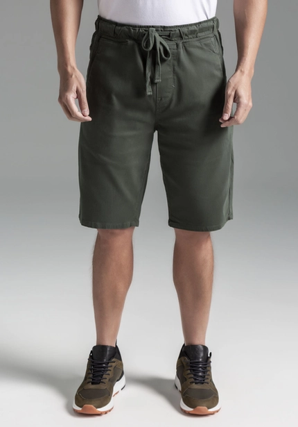 Bermuda Jogger em Sarja – Hangar