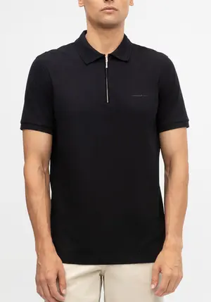 Camisa Polo Com Zíper - Hangar