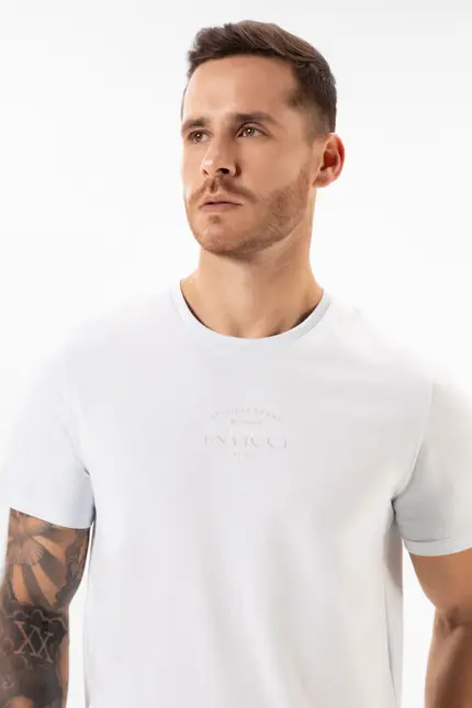 Camiseta Slim Com Estampa - Invicci