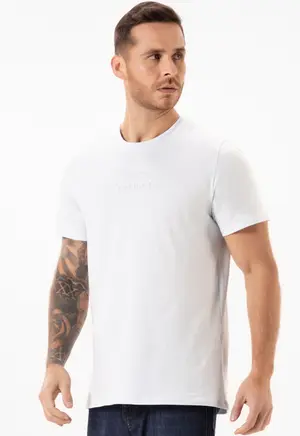 Camiseta Slim Com Estampa - Invicci