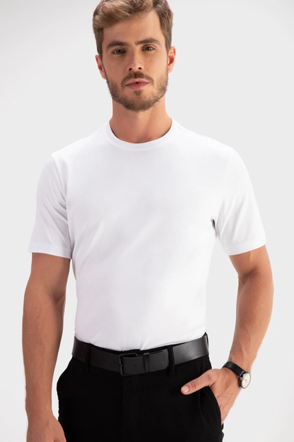 Camiseta Algodão Peruano Básica – Invicci