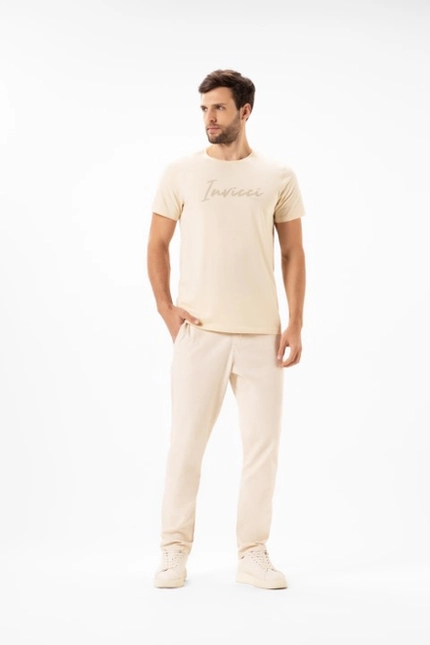 Camiseta Slim Estampa Logo – Invicci