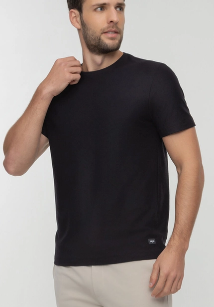 Camiseta Básica Texturizada – Hangar