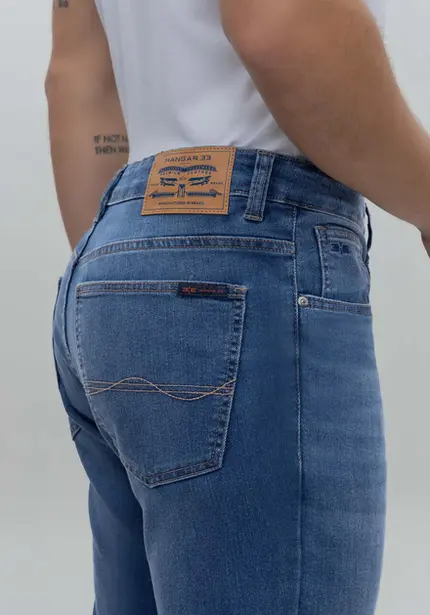 Calça Jeans Slim - Hangar
