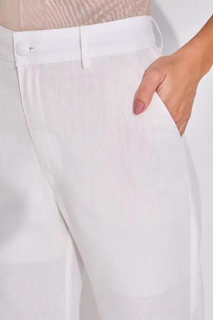 Calça Alfaiataria em Linho – Yexx