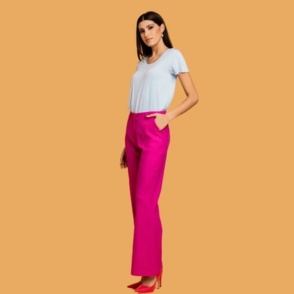 Calça Flare Em Linho – Malise