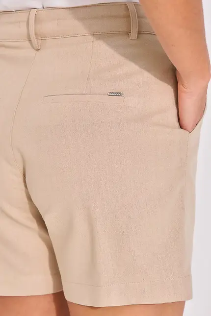 Shorts Alfaiataria em Linho – Yexx