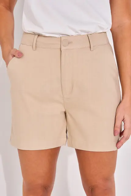 Shorts Alfaiataria em Linho – Yexx