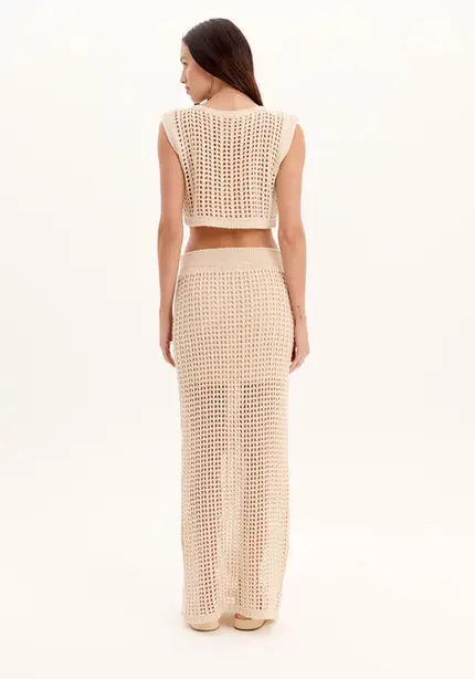Blusa Cropped Tricot - Myft