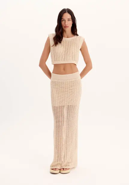 Saia Midi Tricot - Myft