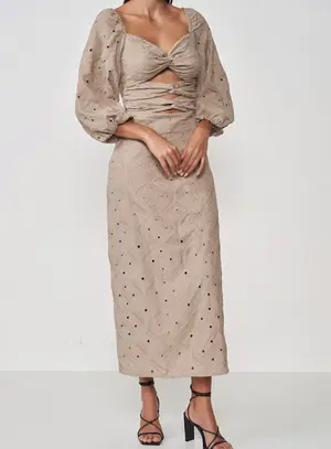 Vestido Midi Laise - Colcci