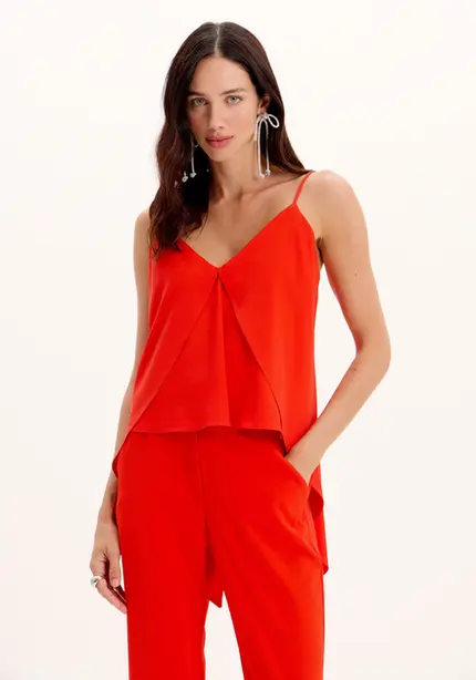 Blusa De Alça Assimétrica - Myft