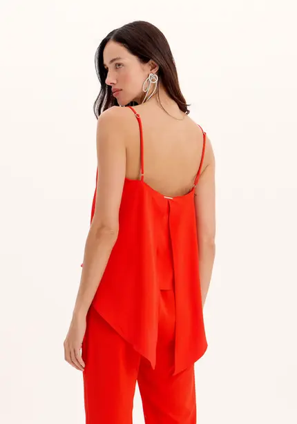 Blusa De Alça Assimétrica - Myft