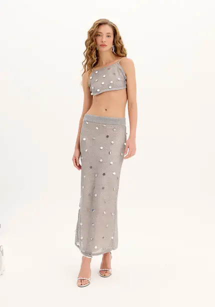 Saia Midi Tricot- Myft