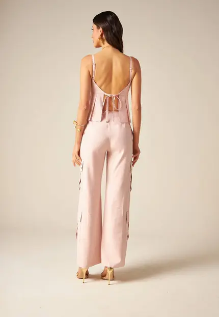 Calça Cargo Lisa - Bana Bana