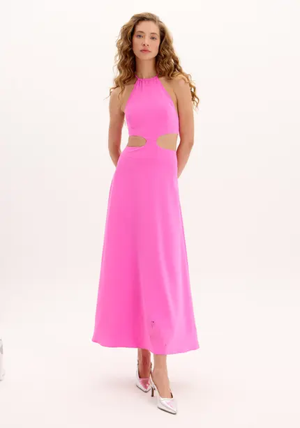Vestido Midi Cut Out - Myft