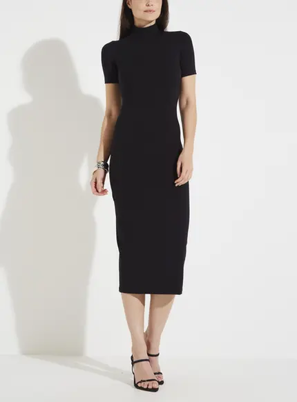 Vestido Midi Gola Alta - Forum