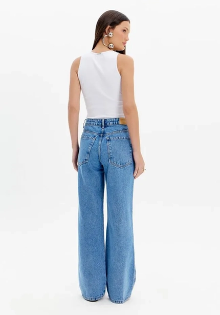 Calça Jeans Wide Leg – Myft