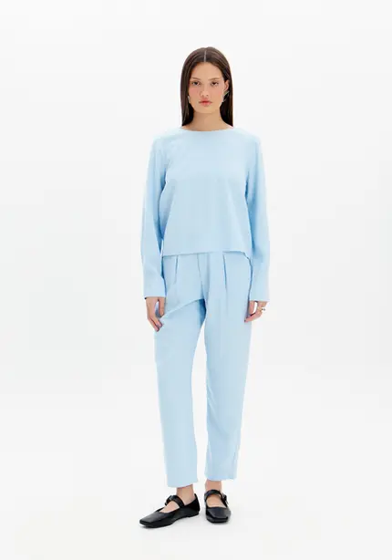 Calça Baggy Cintura Alta - Myft