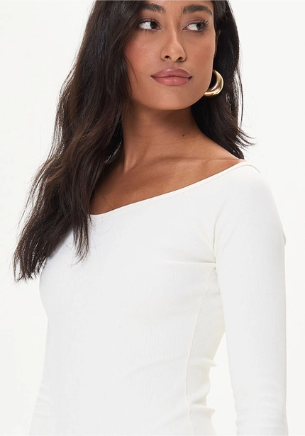 Vestido Canelado Midi – Myft
