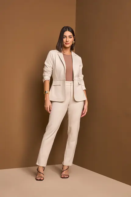 Blazer com Lapelas – Yexx