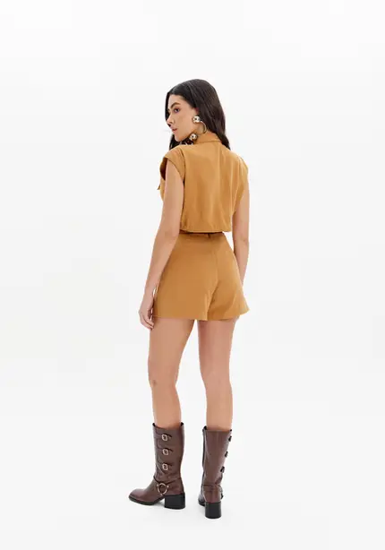 Camisa Cropped – Myft