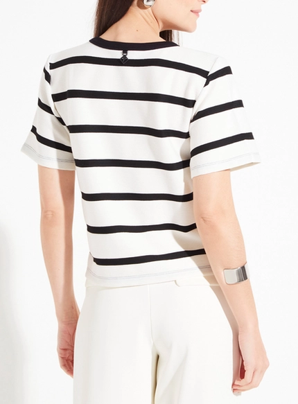 Camiseta Comfort Listrada - Forum