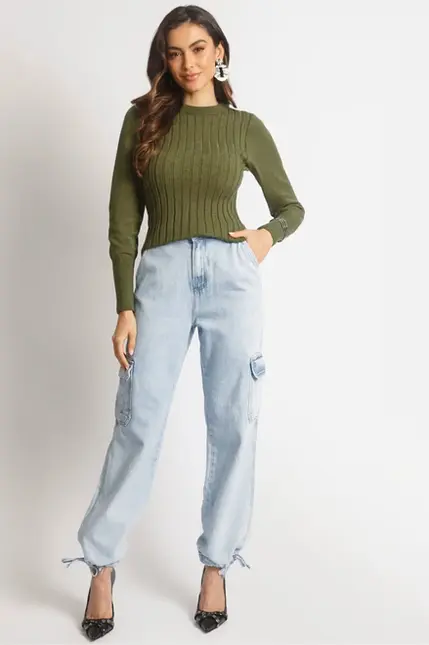 Blusa Canelada – Doce Tom