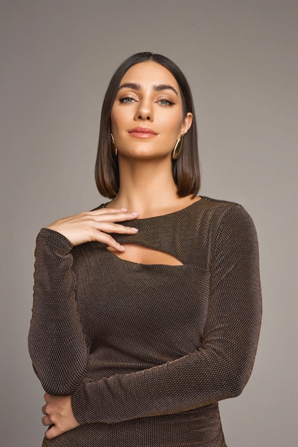 Vestido Midi Drapeado - Yexx