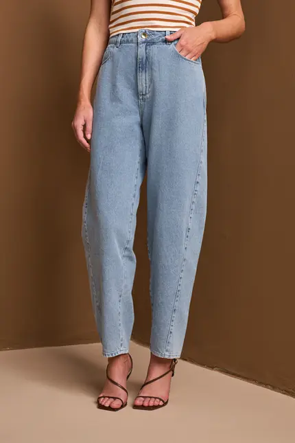 Calça Jeans Barrel – Yexx