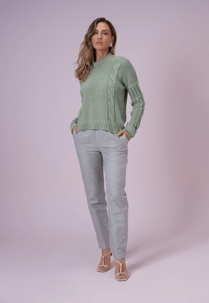 Blusa de Tricot Oversized – Bana Bana