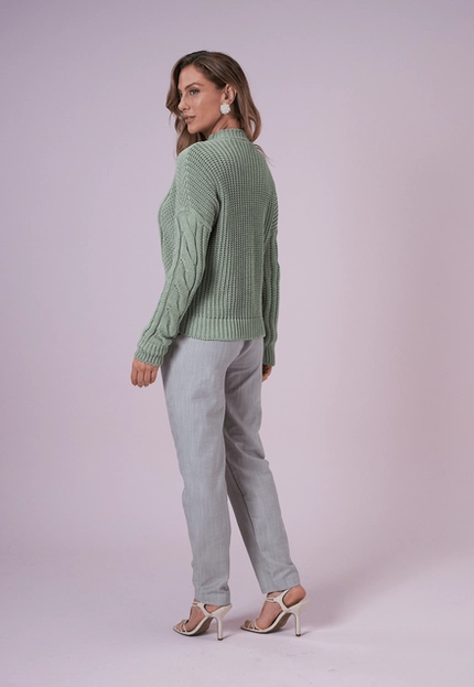 Blusa de Tricot Oversized – Bana Bana
