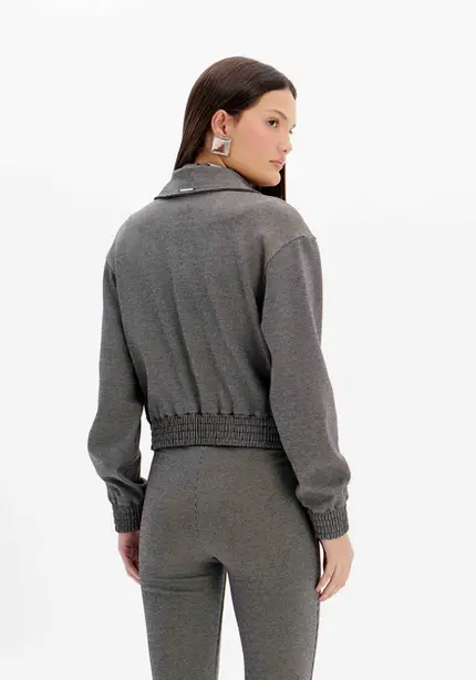 Jaqueta Bomber Xadrez – Myft
