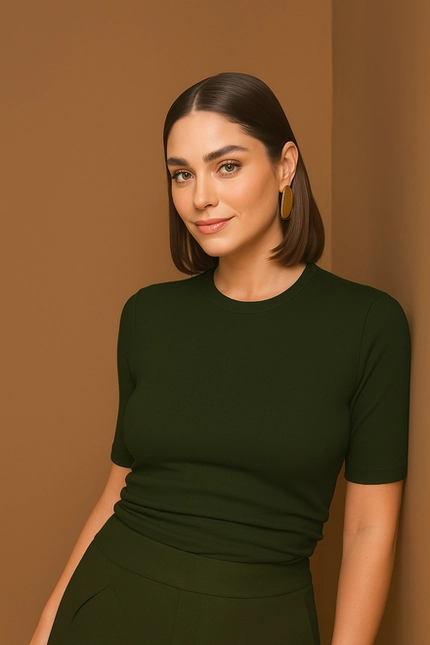 Blusa Básica Drapeada – Yexx