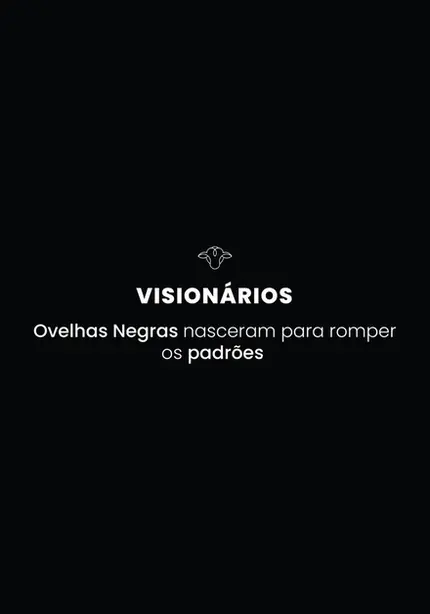 Camiseta Visionários Unissex – Ovelha Negra