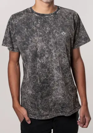 Camiseta Verde Eco Estonada Unissex – Ovelha Negra